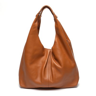 NADIA Leather Handbag - British Tan