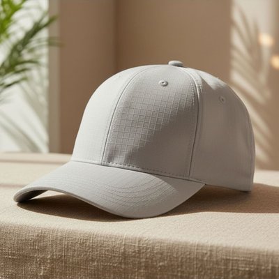 Ice Pack Cooling Baseball Cap - Light Gray