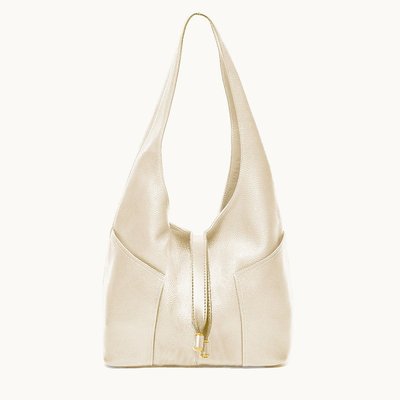 Emily Hobo Handbag - Crème