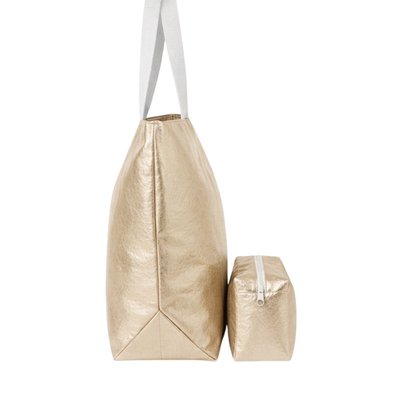 Tote & Pouch - Gold