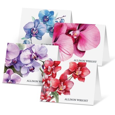 Folded Note Card Collection - Splendid Orchids