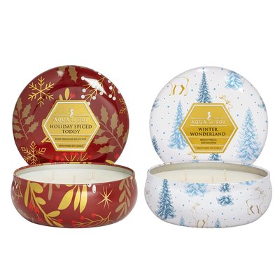 21-Ounce Candles - Holiday Spiced Hot Toddy & Winter Wonderland