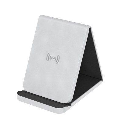Folding Wireless Charging Stand - Grey/Black