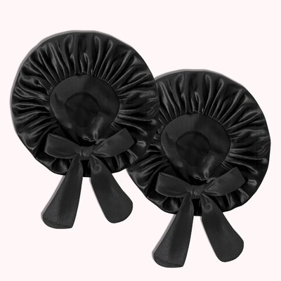 Satin Sleep Cap - 2 Pack