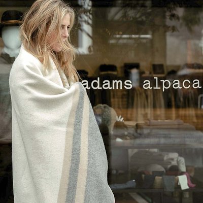Glamper Throw - Ivory/Light Grey/Beige