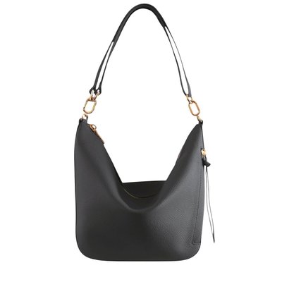 3 in 1 Leather Bag - Black