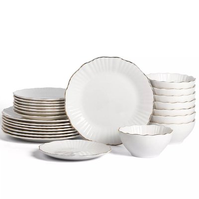 Zinnia 24 Pc. Dinnerware Set, Service for 8