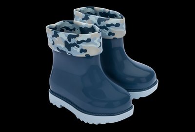 MINI MELISSA RAIN BOOT + ROSE&BLEU