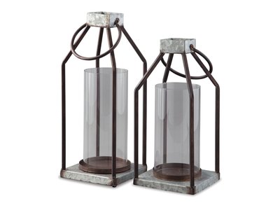 Diedrick Indoor/Outdoor Lantern (Set of 2)