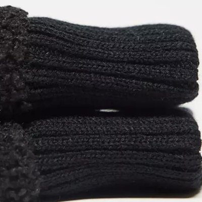 Mittens white YM1