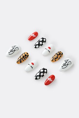 Retro Rock ‘n' Roll By Julie Mollo - Press-on Nails