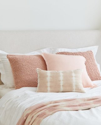 Palm Beach Fringe Linen Pillow