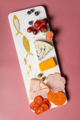 Goldfin Marble Cheese Board