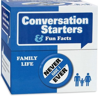 Never Have I Ever Party Conversation Starters: Family Edition, Ages 8 And Above