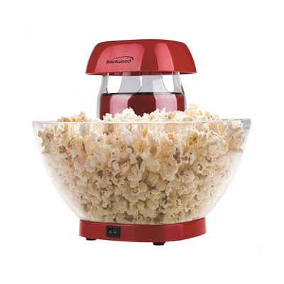 Cup Hot Air Popcorn Maker Red