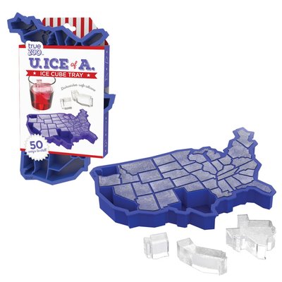 U Ice of A™ Ice Blue Silicone Cube Tray