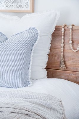 White So Soft Linen Pillows