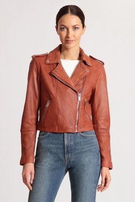 Genuine Leather City Biker Jacket