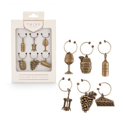 Vineyard Wine Charms