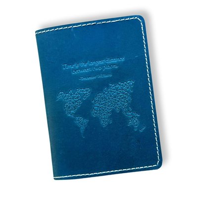 Tennessee Williams, Time And Distance Passport Cover Wallet