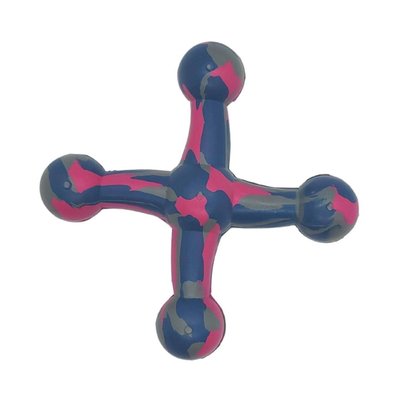 Natural Rubber Jack Dog Toy