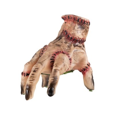 Animated and Musical Severed Hand Halloween Decoration - 9.25"