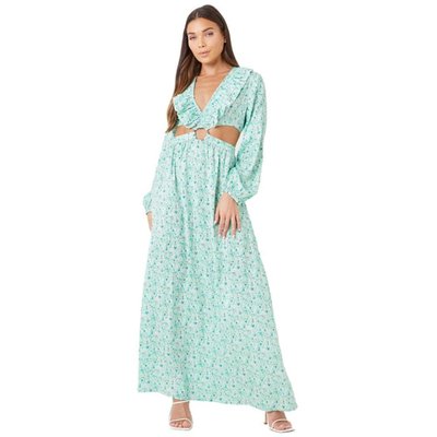 Plunge Maxi Dress