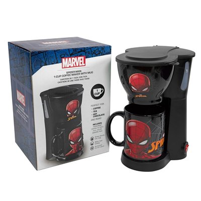 Spider-Man Single Cup Coffee Maker with Mug
