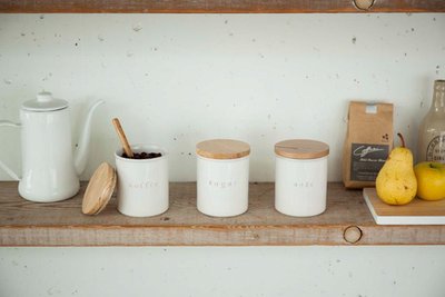 Ceramic Coffee Canister