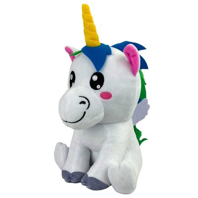 Kuricha 6" Unicorn Sitting Plush - Soft Chibi Inspired Toy