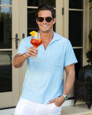 The Sunny  Terry Polo Mens Shirt
