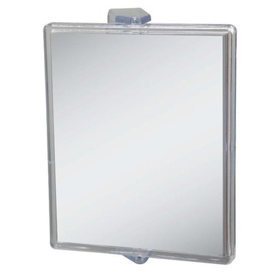 Fogless Swivel Shower Mirror with Magnification & Suction Cup