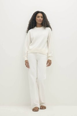 Bianka Cotton Cashmere Crewneck Pullover