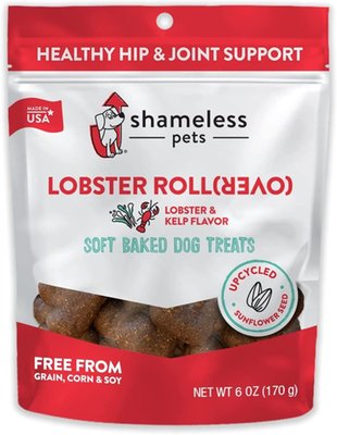 Healthy Dog Treats Made W/ Upcycled Ingredients & Zero Artificial Flavors Lobster Rollover