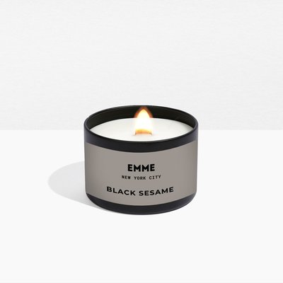 Black Sesame  Candle Tin