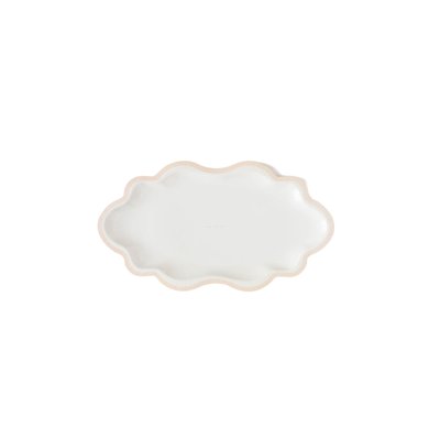 Ma Fete Paper Mini Serving Trays, Pink (4)