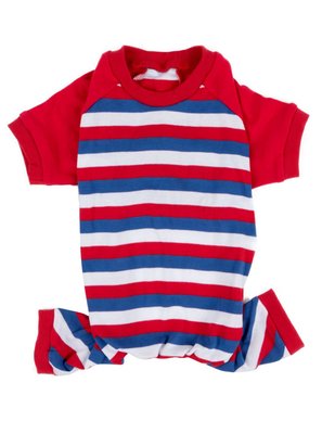 Leveret Dog Cotton Pajama Striped