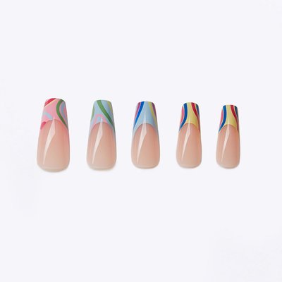 Tip Beauty Coachella Press On Nail Kit – Coffin