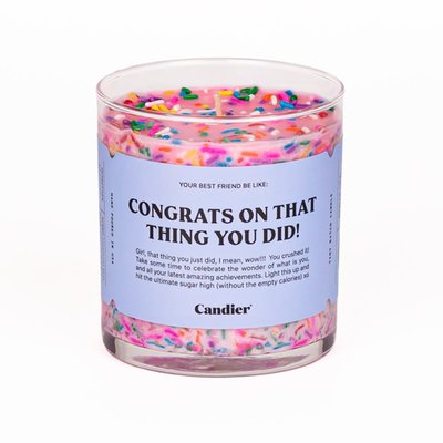 CONGRATS CANDLE