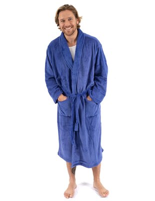 Leveret Men's Fleece Robe