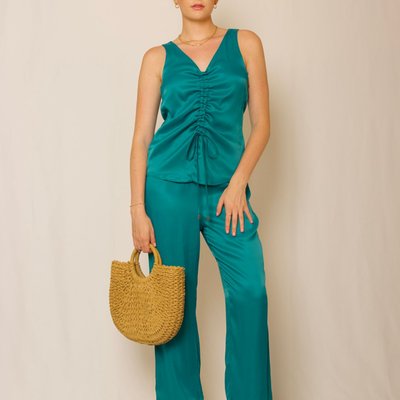 Satin Pull-on Pant