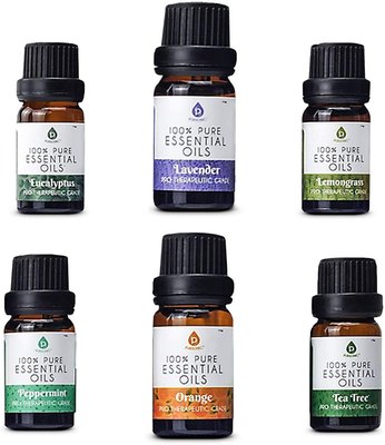 100% Pure Essential Aromatherapy Oils Gift Set