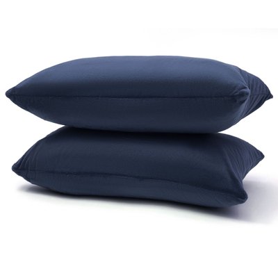 Velour Throw Pillows Set Of 2 Decorative Couch Cushions 12" X 20"
