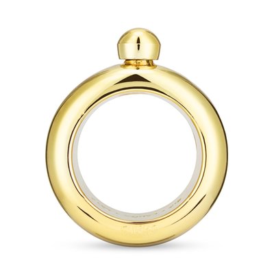 Gold Plastic Bangle Flask