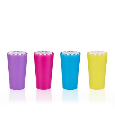 Starburst: Silicone Bottle Stoppers, Set of 4