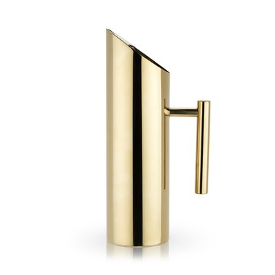 Modern Stainless Steel Pitcher In Gold