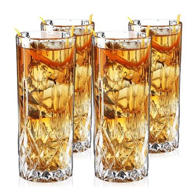 Admiral Highball Glasses, Set Of 4