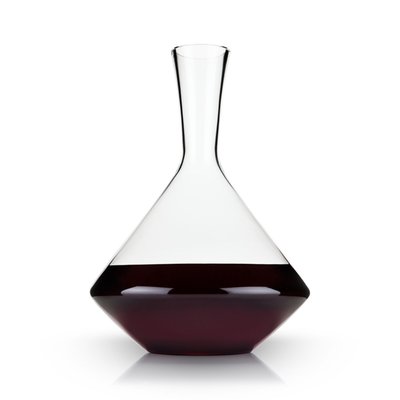 Raye Angled Crystal Wine Decanter