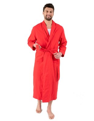 Leveret Men's Flannel Robe
