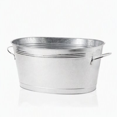 Galvanized Ice Bucket